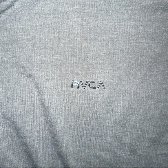 RVCA Sage Green Full Zip Up Hoodie Sweatshirt Size Small - Picture 14 of 16